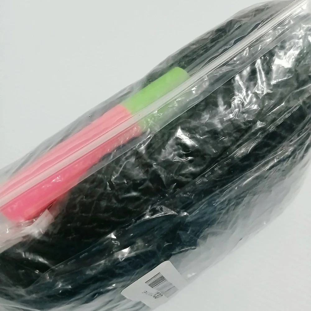 ZRQ 20 Inch 8 Packs Senegalese Twist Crochet Hair #1B Black Synthetic Extensions